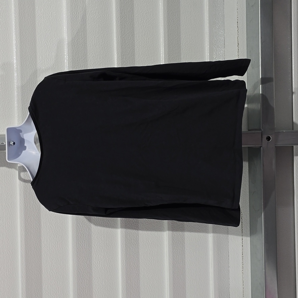 H&M Black Long Sleeve With Gold Star Shirt Size 8/10 - Picture 5 of 10